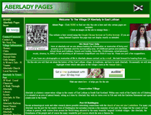 Tablet Screenshot of aberlady.net